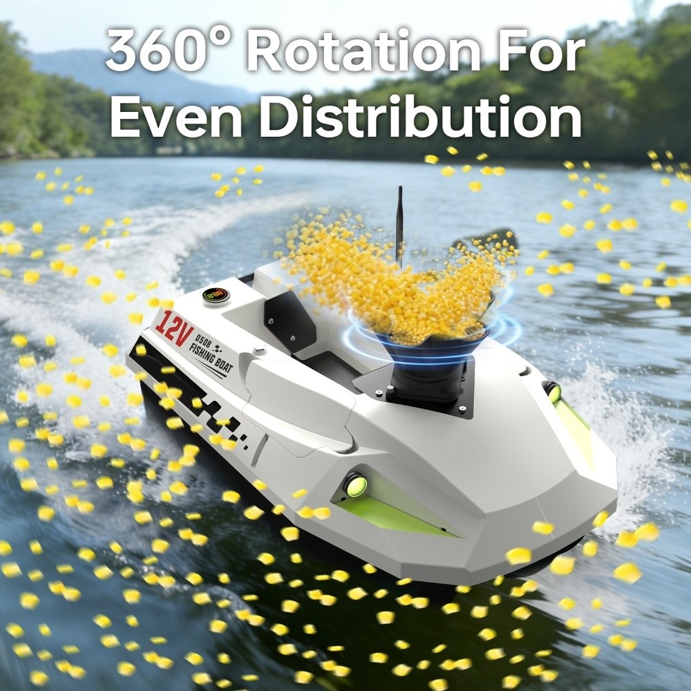 เครื่องจ่ายเหยื่อเรือบังคับวิท - Fishing Boat Anchor Winch บทวิจารณ์และราคา