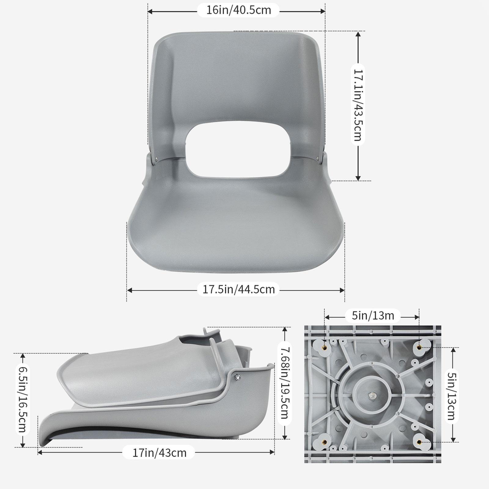 ที่นั่งเรือ เก้าอี้พับได้ พนัก - Fishing Boat Seat บทวิจารณ์และราคา